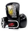 Перчатки боксерские PowerPlay 3009 Predator Leopard черные