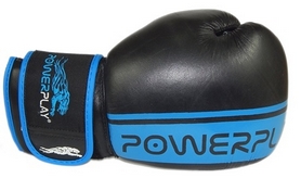 Перчатки боксерские PowerPlay 3022 голубые - Фото №2