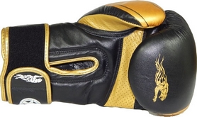 Перчатки боксерские PowerPlay 3023 черные - Фото №3