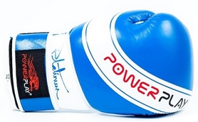 Перчатки боксерские PowerPlay 3023 синие - Фото №2