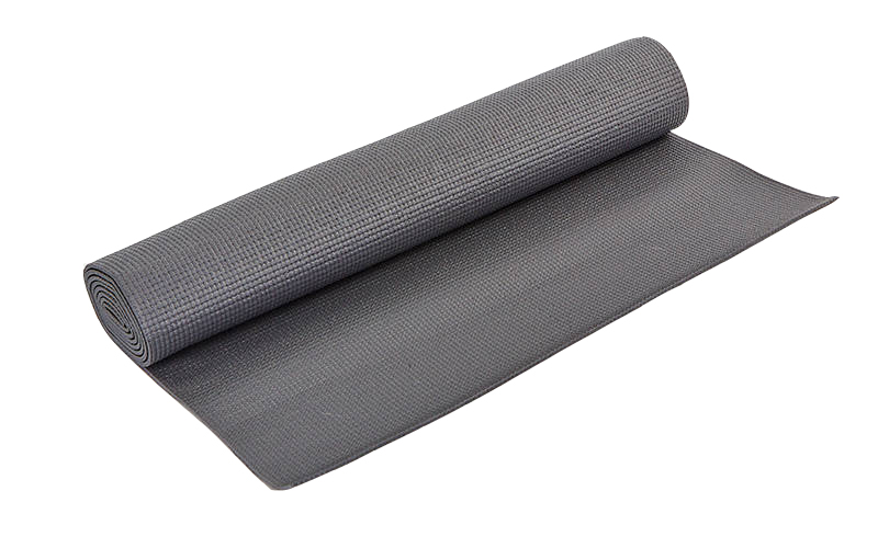 

Коврик для фитнеса Pro Supra Yoga Mat серый 4 мм