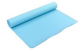 Коврик для фитнеса Pro Supra Yoga Mat голубой 4 мм