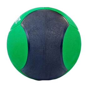 Мяч медицинский (медбол) ZLT FI-5121-7 7 кг зеленый - Фото №2