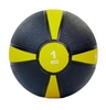 Мяч медицинский (медбол) ZLT FI-5122-1 1 кг желтый