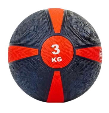 

Мяч медицинский (медбол) ZLT FI-5122-3 3 кг красный