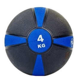 Мяч медицинский (медбол) ZLT FI-5122-4 4 кг синий