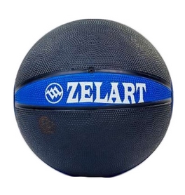 Мяч медицинский (медбол) ZLT FI-5122-4 4 кг синий - Фото №2