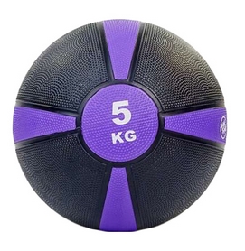 М'яч медичний (медбол) ZLT FI-5122-5 5 кг фіолетовий