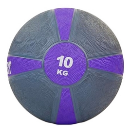 Мяч медицинский (медбол) ZLT FI-5122-10 10 кг серый с фиолетовым