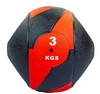 Мяч медицинский (медбол) Pro Supra FI-5111-3 3 кг черный с красным