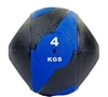 М'яч медичний (медбол) Pro Supra FI-5111-4 4 кг чорний з синім