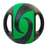 М'яч медичний (медбол) Pro Supra FI-5111-7 7 кг чорний з зеленим - Фото №2