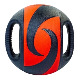 Мяч медицинский (медбол) Pro Supra FI-5111-8 8 кг черный с красным - Фото №2