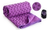 Килимок-рушник для йоги Pro Supra Yoga mat towel FI-4938 фіолетовий