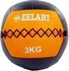 Мяч медицинский (медбол) Pro Supra Wall Ball FI-5168-3 3кг оранжевый