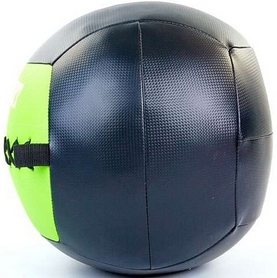 Мяч медицинский (медбол) Pro Supra Wall Ball FI-5168-8 8кг зеленый - Фото №2