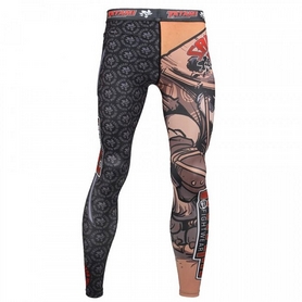 Штаны компрессионные Tatami Samurai Panda Spats