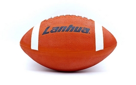 Мяч для американского футбола (резина) Lanhua RSF9 - Фото №2