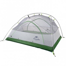 Палатка двухместная Naturehike Ultralight II NH15Z006-P зеленая - Фото №2