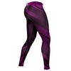 Штаны компрессионные Venum Replika Purple Spats черные - Фото №2