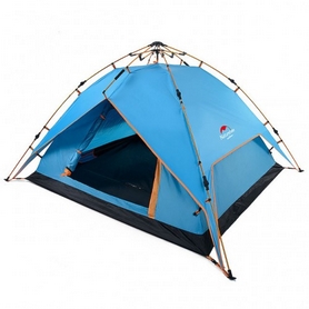 Палатка четырехместная Naturehike Automatic NH15Z016-P синяя