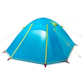 Палатка двухместная Naturehike P-Series II 210T polyester NH15Z003-P синяя