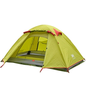 Палатка двухместная Naturehike P-Series II 210T polyester NH15Z003-P зеленая - Фото №2
