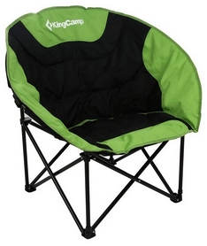 Кресло туристическое складное KingCamp Moon Leisure Chair Black/Green