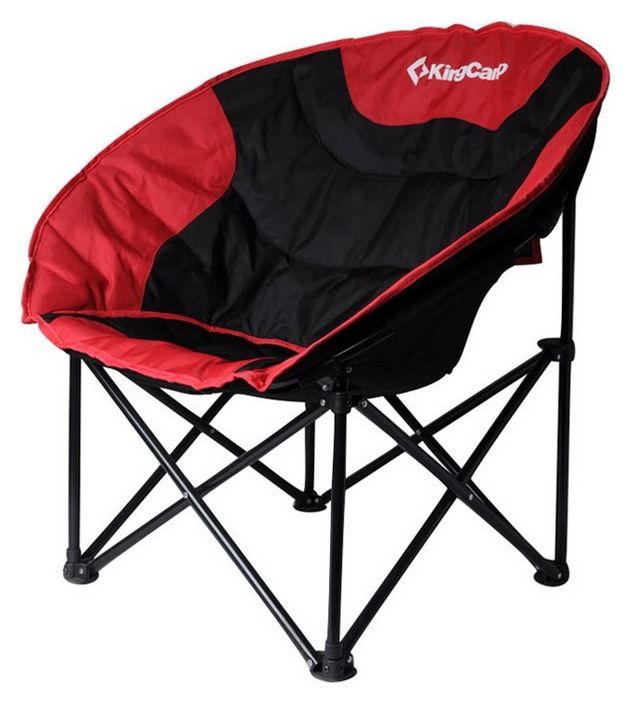 

Кресло туристическое складное KingCamp Moon Leisure Chair Black/Red, Красный