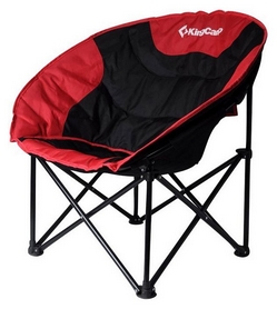 Кресло туристическое складное KingCamp Moon Leisure Chair Black/Red