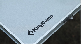 Стіл розкладний + 4 стільці KingCamp Delux Picnic Set Silver - Фото №9
