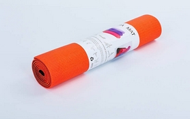 Коврик для фитнеса Pro Supra FI-5558-4 6 мм оранжевый - Фото №10