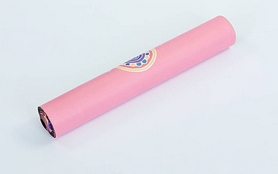 Коврик для йоги (йога-мат) Pro Supra FI-5662-6 3 мм розовый - Фото №5