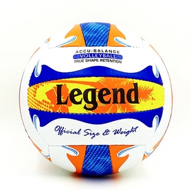 Мяч волейбольный Legend PU LG5398 №5 бело-синий - Фото №2