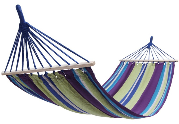 

Гамак KingCamp Canvas Hammock KG3762 Purple/yellow, Фиолетовый