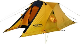 Палатка двухместная KingCamp Apollo Light KT3002 желтая