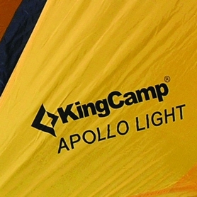 Намет двомісна KingCamp Apollo Light KT3002 жовта - Фото №3