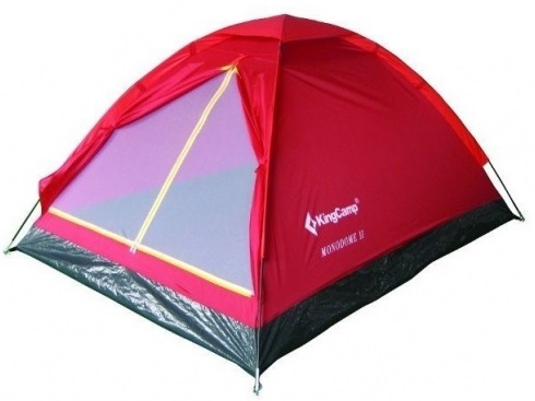 

Палатка двухместная KingCamp Monodome 2(KT3016) Red, Красный