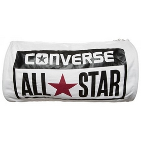 Сумка спортивная Converse Legacy Barrel Duffel Bag Varsity белая