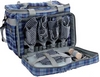 Набір для пікніка на 4 персони KingCamp Picnic Cooler Bag-4 Blue Checkers