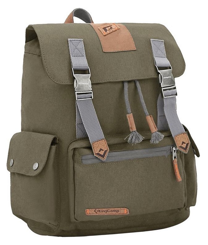 

Рюкзак городской KingCamp Yellowstone Dark green, Оливковый
