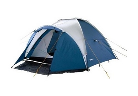 Палатка четырехместная KingCamp Holiday 4 (KT3022) Blue/Grey