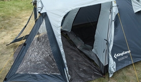 Палатка трехместная KingCamp Weekend (KT3008) голубая - Фото №5