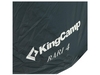 Палатка четырехместная KingCamp Bari 4 KT3030 Grey/Blue - Фото №5