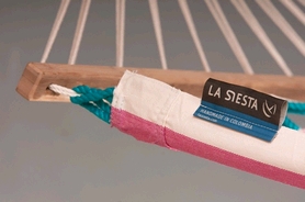 Гамак двухместный La Siesta Colada lychee - Фото №3