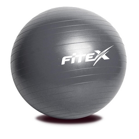 М'яч для фітнесу (фітбол) Fitex MD1225 75 см сірий