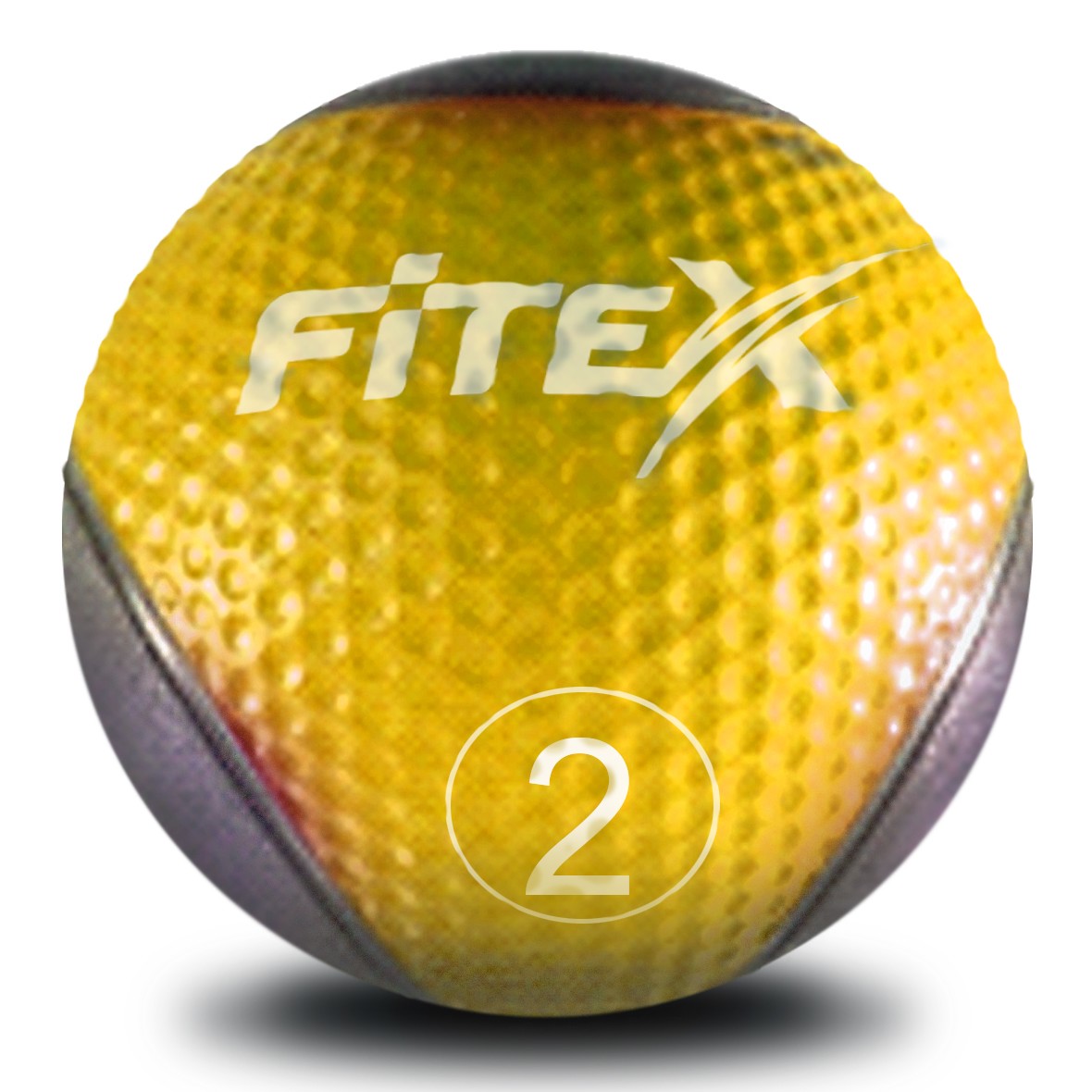 

Медбол Fitex 2 кг MD1240-2, Желтый