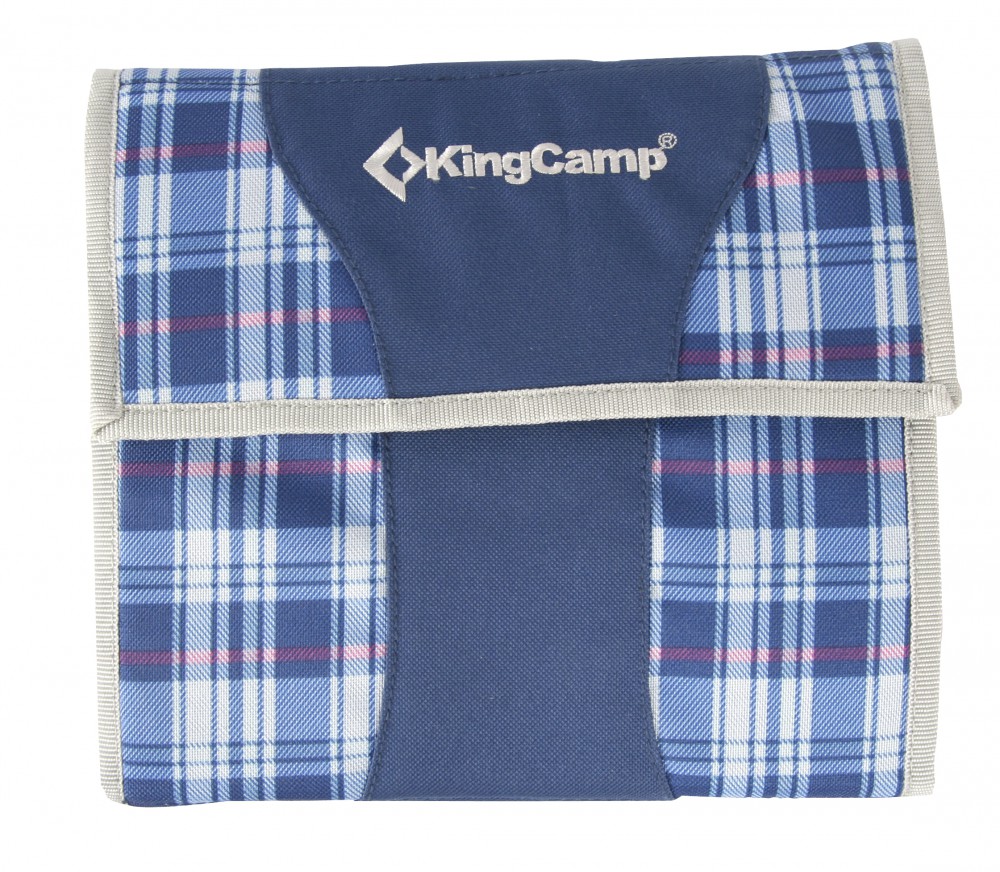 Набор для пикника на 3 персоны KingCamp Picnic Cooking Wallet Blue