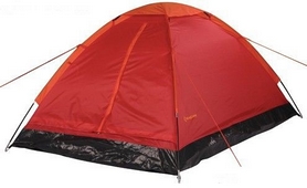 Палатка трехместная KingCamp Monodome 3(KT3010) Red - Фото №2