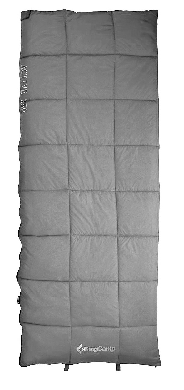 

Мешок спальный (спальник) KingCamp Active 250 (KS3103) R Grey, Серый